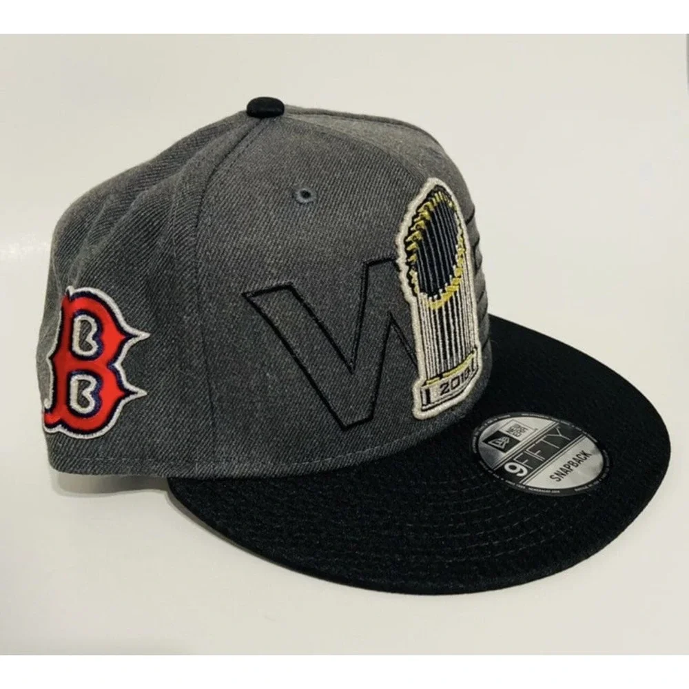 New Era 9Fifty Cap Men MLB Team Boston Red Sox 2018 World Series Snap Back Hat